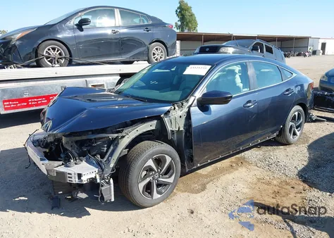 2022 Honda Insight Ex z USA, uszkodzony, nr VIN 19XZE4F58NE001155